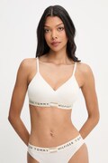 Tommy Hilfiger športová podprsenka bavlnená s elastanom béžová UW0UW05715