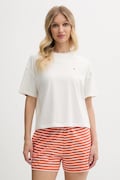 Pyžamo Tommy Hilfiger oranžová barva, UW0UW05760