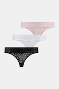 Calvin Klein Underwear figi 3-pack kolor biały z koronki LV00QD5305
