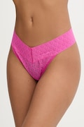 Calvin Klein Underwear stringi damskie różowe LV00QD5282