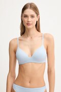 Calvin Klein Underwear biustonosz kolor niebieski gładki LV00QF8013