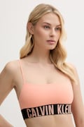 Calvin Klein Underwear sutien culoarea portocaliu, neted, 000QF7631E