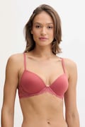 Σουτιέν Calvin Klein Underwear χρώμα: ροζ, LV00QF8122