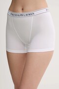 Polo Ralph Lauren bokserki dopasowane damskie z bawełną białe 4P0485