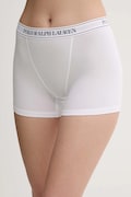 Polo Ralph Lauren bokserki dopasowane damskie z bawełną białe 4P0485