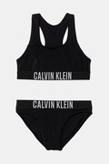 Calvin Klein Jeans kétrészes gyerek fürdőruha fekete, KY0KY00091