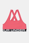 Under Armour sutien fete Crossback Bra culoarea roz, 1390066