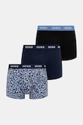 HUGO boxeralsó férfi pamut elasztánnal TRIPLET DESIGN 3-as csomag kék 50532550