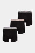 Karl Lagerfeld bokserki męskie bawełniane z elastanem 3-pack beżowe A1M47021