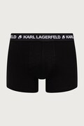 Karl Lagerfeld bokserki męskie bawełniane z elastanem 3-pack czarne A1M47021
