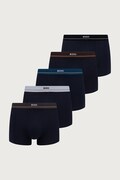 BOSS bokserki męskie bawełniane z elastanem Trunk 5P Essential 5-pack granatowe 50531660