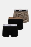BOSS bokserki 3-pack męskie kolor czarny 50531701