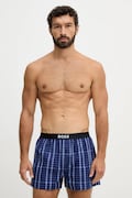 BOSS bokserki bawełniane 2P Boxer Shorts EW 2-pack kolor turkusowy 50535781