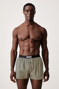 BOSS boxerky pánské bavlněné 2P Boxer Shorts EW 2-pack béžové 50535781