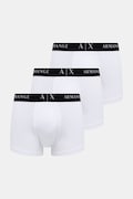 Armani Exchange uske bokserice za muškarce s pamukom 3-pack bijele XM000871 AF13682