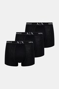 Armani Exchange uske bokserice za muškarce s pamukom 3-pack crne XM000871 AF13682