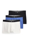 Polo Ralph Lauren bokserki męskie z bawełną 3-pack białe 714965507
