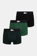 Lacoste bokserki męskie bawełniane z elastanem 3-pack czarne 5H1288