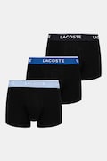 Boxerky Lacoste 3-pack pánské, černá barva, 5H1297