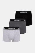 Lacoste bokserki dopasowane męskie bawełniane z elastanem 3-pack multicolor 5H1300