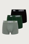 Lacoste boxeri pentru bărbați din bumbac cu elastan pachet de 3 verzi 5H2393