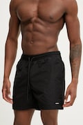 Calvin Klein pantaloni scurti de baie culoarea negru, KM0KM01111