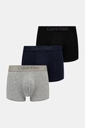 Boxerky Calvin Klein Underwear 3-pack šedá barva, LV00NB4192