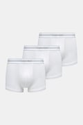 Calvin Klein Underwear bokserki dopasowane męskie 3-pack białe LV00NB4389