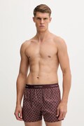 Бавовняні піжамні шорти Calvin Klein Underwear колір білий візерунок LV00NM2831