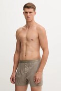 Бавовняні піжамні шорти Calvin Klein Underwear колір білий візерунок LV00NM2831
