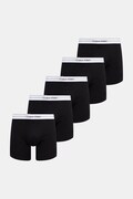 Calvin Klein Underwear bokserki męskie bawełniane z elastanem 5-pack czarne LV00NB4395