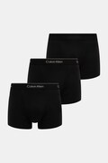 Calvin Klein Underwear priliehavé pánske boxerky 3-pak čierne LV00NB4286