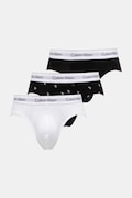 Calvin Klein Underwear priliehavé boxerky pánske bavlnené s elastanom 3-pak biele LV00NB4388