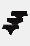 Calvin Klein Underwear priliehavé boxerky pánske bavlnené s elastanom 3-pak čierne LV00NB4388