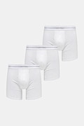 Calvin Klein Underwear bokserki męskie z bawełną 3-pack białe LV00NB4394
