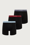 Calvin Klein Underwear боксерки мъжки с памук 3 броя черни LV00NB4394