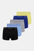 Calvin Klein Underwear boxerky pánske bavlnené s elastanom 5-pak sivé LV00NB4390