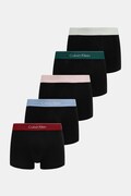 Boxerky Calvin Klein Underwear 5-pak šedá farba, LV00NB4390