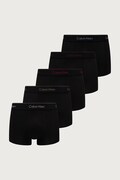 Calvin Klein Underwear boksarice moške bombažne z elastanom paket 5 kosov črne LV00NB4390