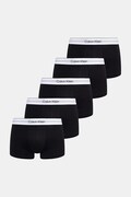 Calvin Klein Underwear bokserki męskie bawełniane z elastanem 5-pack czarne LV00NB4390