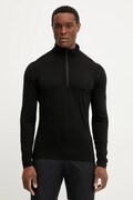 Icebreaker longsleeve funkcyjny Merino 200 Oasis kolor czarny IBB043670011