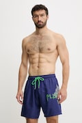 PLEIN SPORT szorty kąpielowe kolor granatowy PS25MBL01