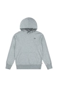 Levi's bluza copii MINI BATWING PULL OVER HOO culoarea gri, cu glugă, neted, 8EK422