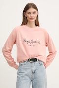 Pepe Jeans bluza LUPITA damska kolor różowy z nadrukiem PL581467