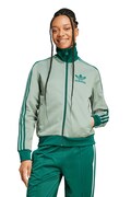 Dukserica adidas Originals Clastic Tracktop za žene, boja: tirkizna, s aplikacijom, JC5809