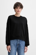 United Colors of Benetton hanorac de bumbac culoarea bleumarin, cu imprimeu, 3UNID109A