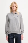Кофта Polo Ralph Lauren колір сірий однотонна 211965097