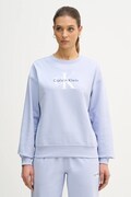 Calvin Klein Jeans bluza damska kolor niebieski z nadrukiem LV047B234G