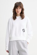Karl Lagerfeld Jeans mikina dámska s bavlnou biela A2W20052