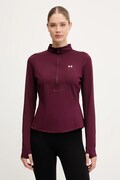 Under Armour bluza treningowa Motion kolor bordowy gładka 6001618